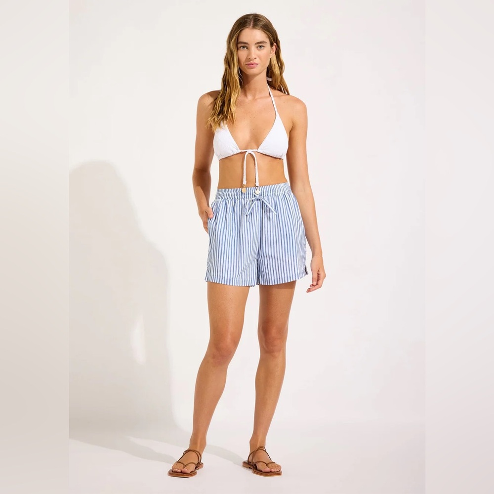 Seafolly Stripe Beach Short Size M